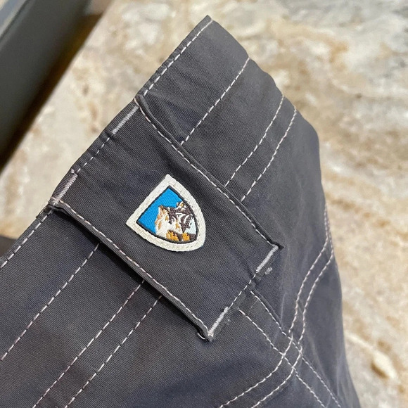 KUHL Women's Gray Stretch Nylon Kliffside Convertible Hiking Pants - Picture 9 of 9